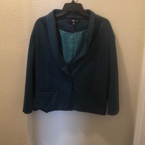 Turquoise blazer